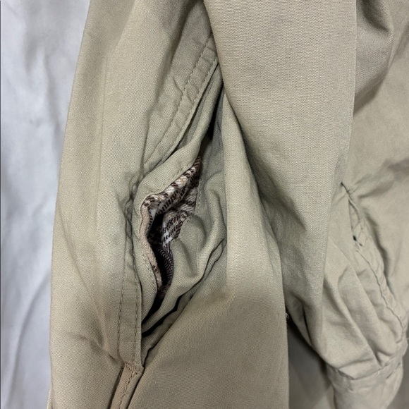 Wrangler DAD 100% Cotton Vintage Khaki Shirt Jacket with Plaid Lining 3X Shirt - Picture 9 of 11